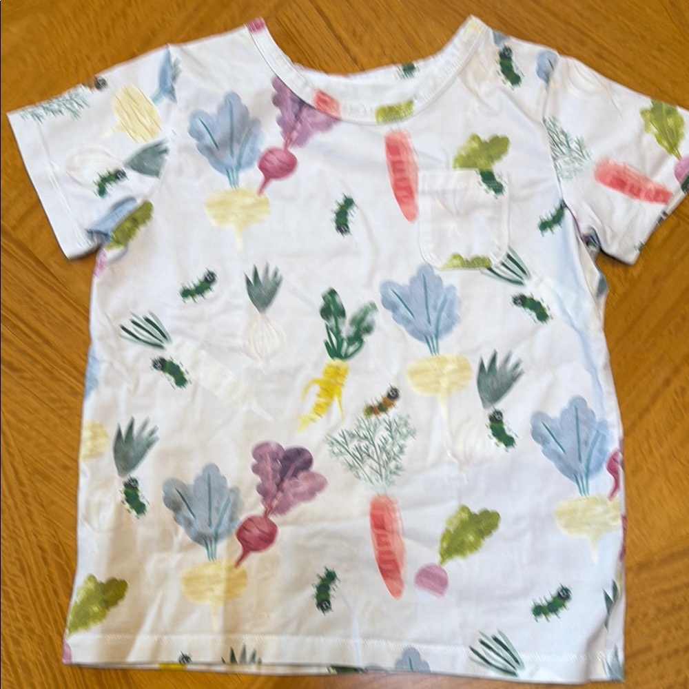 Kids' Vegetable Print T-Shirt